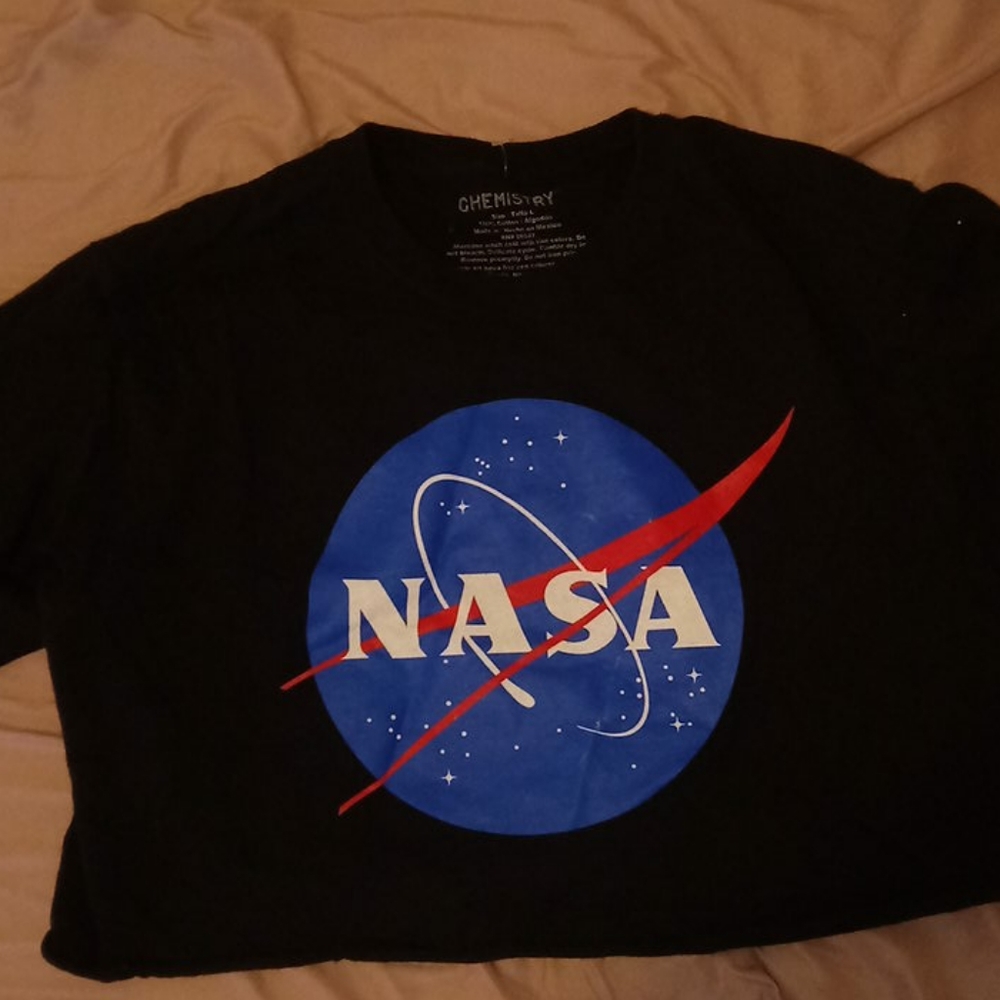 Nasa space crop tee